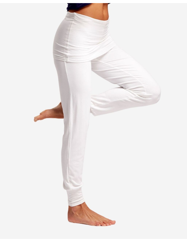 Pantalon De Yoga Femme Fluide Large Cordon épissé Pantalon De