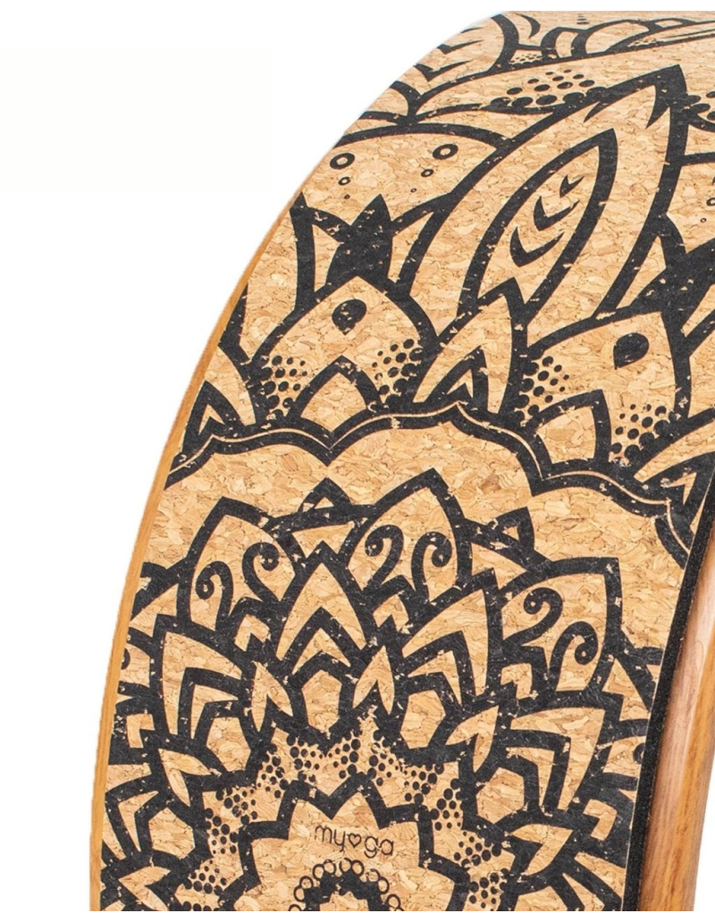 Roue de yoga en liège