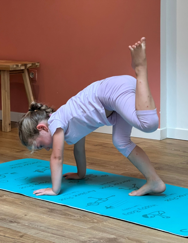 Yogi Fun - Tapis de yoga pour enfant - Violet