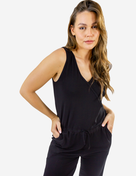 Combinaison de yoga Adage - Noir