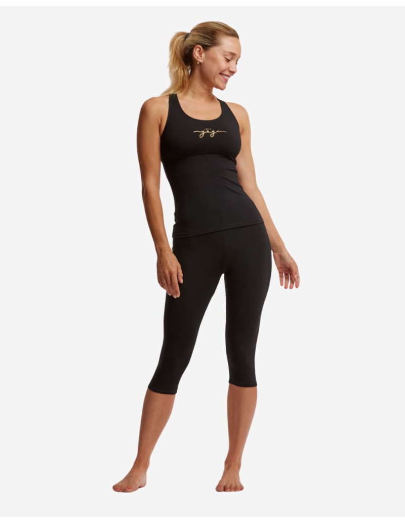 Legging corsaire de yoga - Voyance - Noir