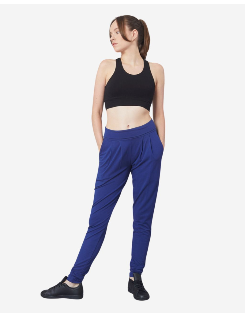 Pantalon à pince ample - Bleu