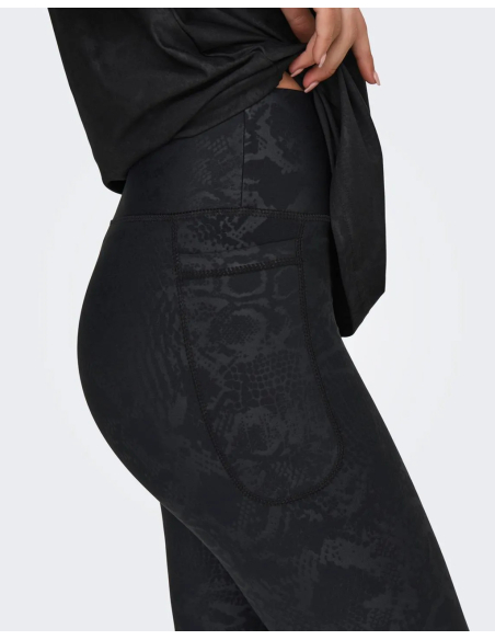 Legging imprimé Snake - noir - OnlyPlay
