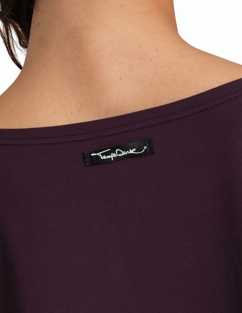 T-shirt de yoga - FIGUE- AVA T-shirt de yoga - FIGUE- AVA