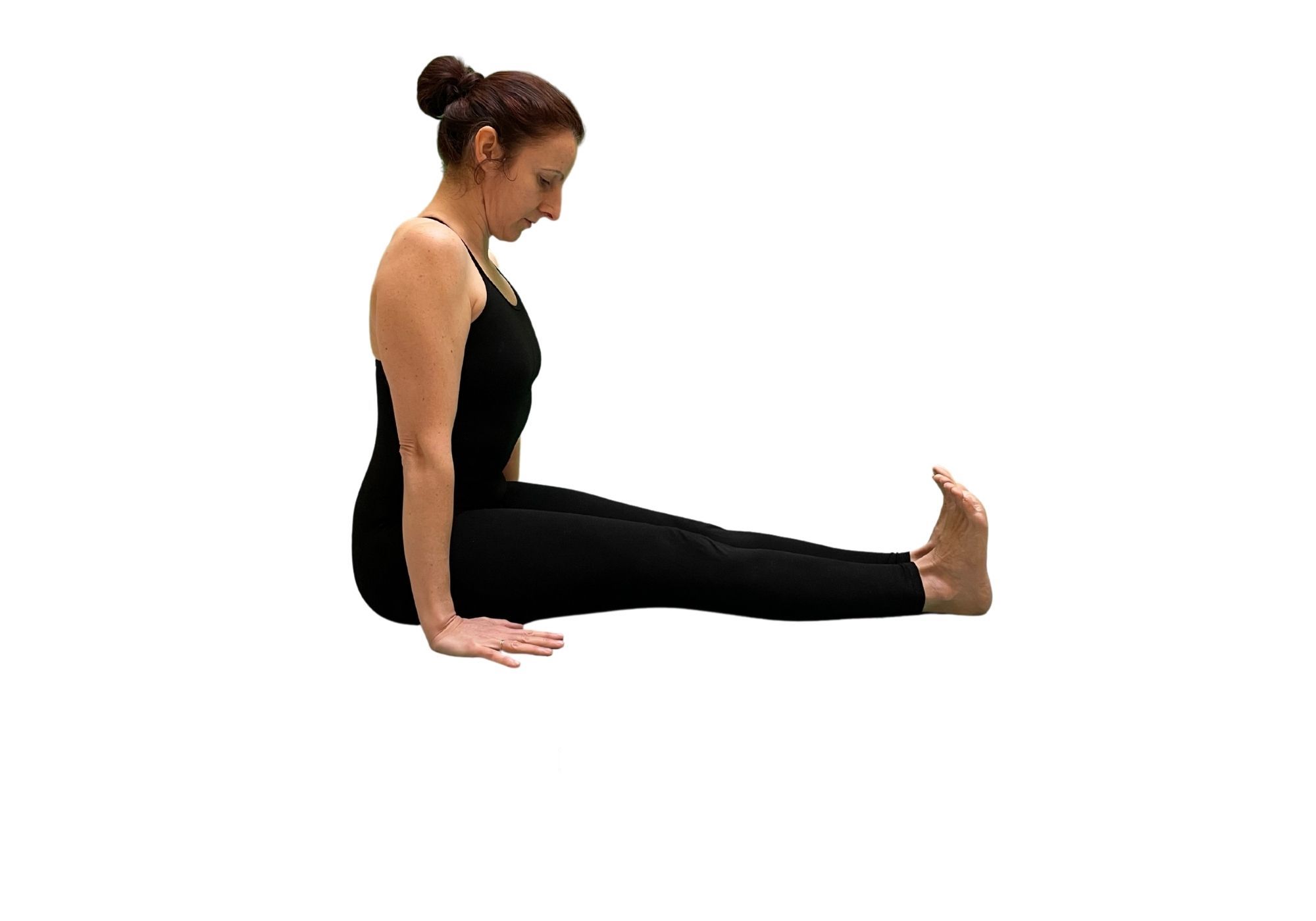 Posture de yoga : dandasana  