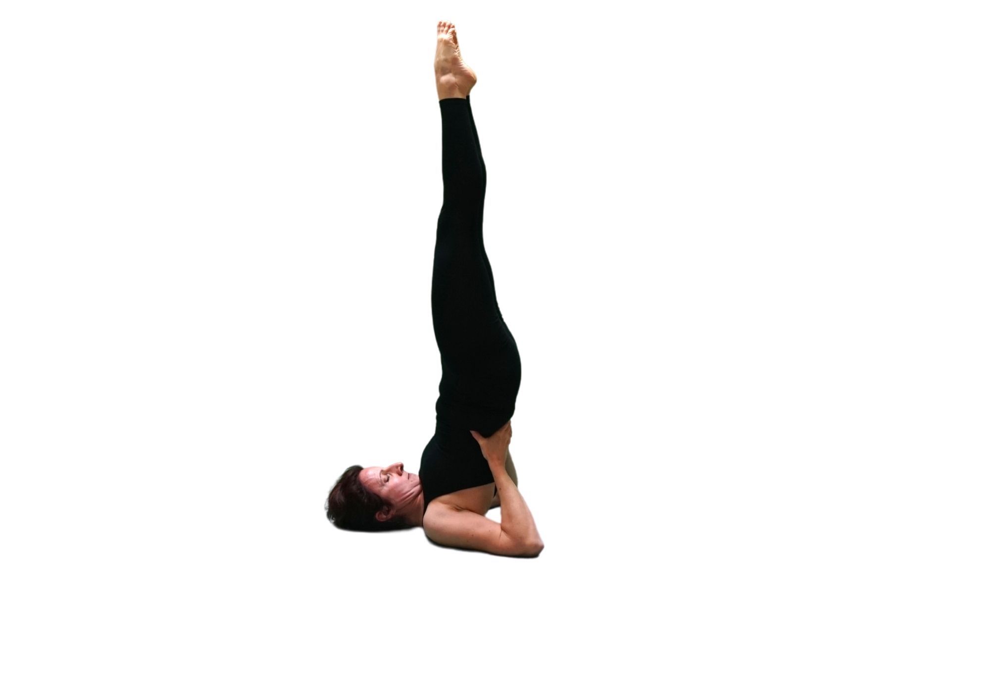 Posture de yoga : sarvangasana
